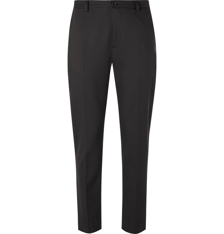 Photo: Séfr - Harvey Slim-Fit Tapered Cotton-Blend Trousers - Black