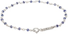 Pearls Before Swine Silver & Blue Taeus Bracelet