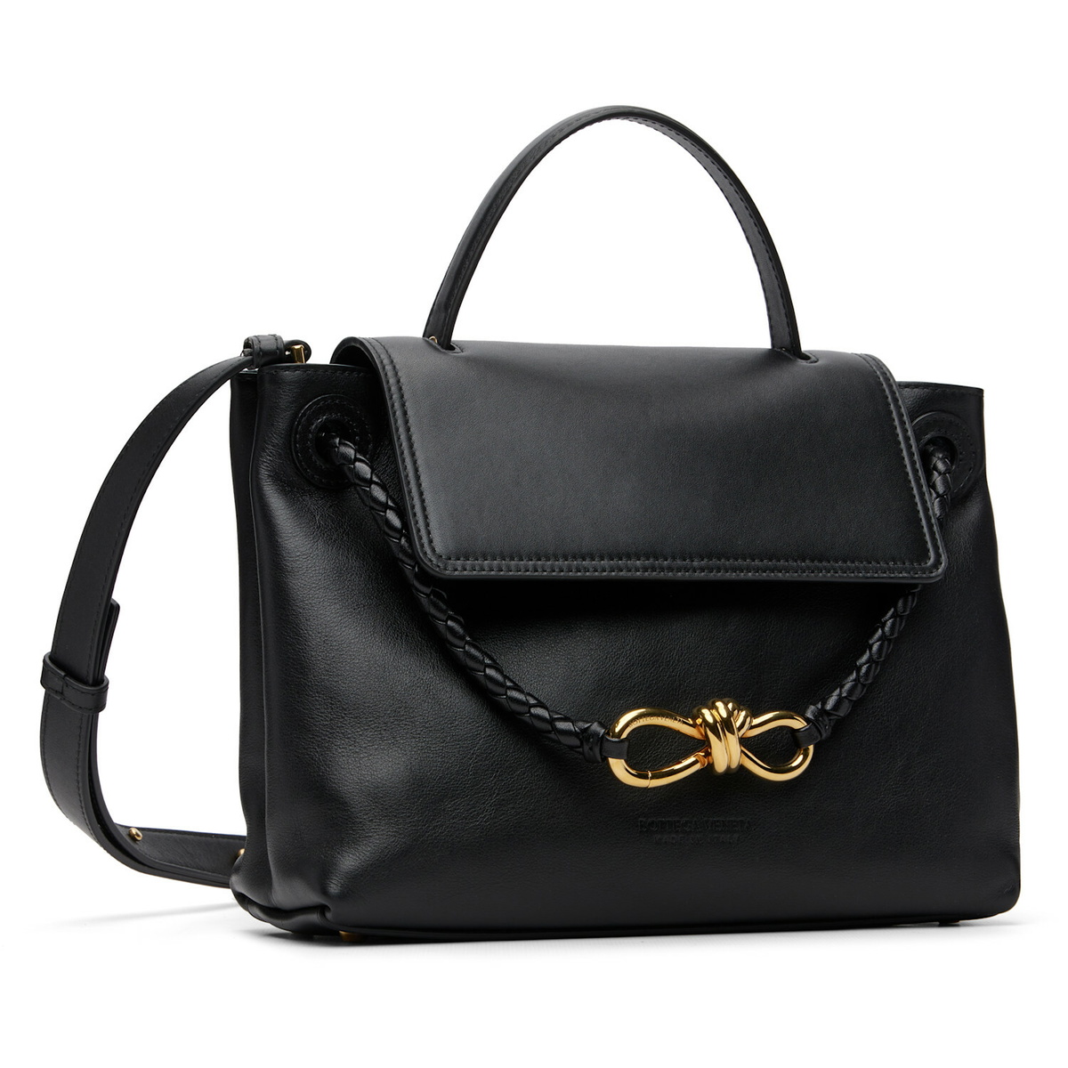 Bottega Veneta Black Small Ciao Ciao Silky Calf Bag