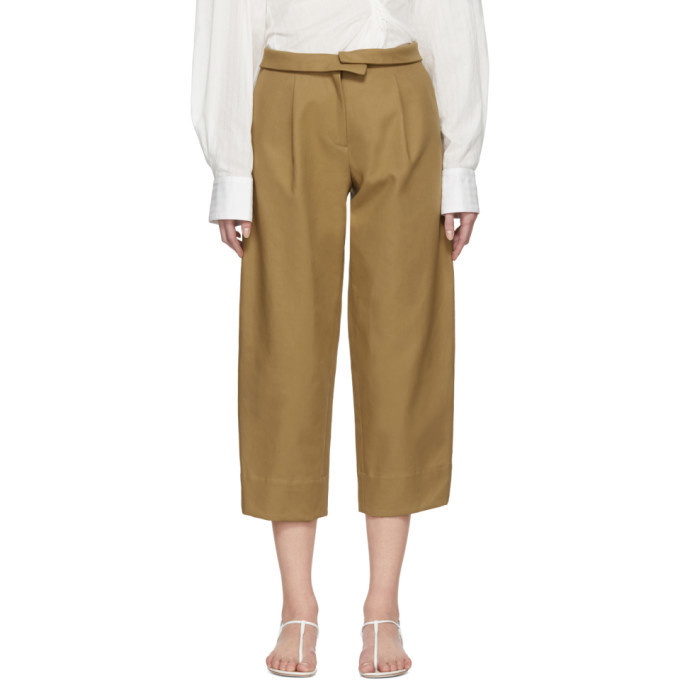 Photo: Carven Beige Cropped Trousers