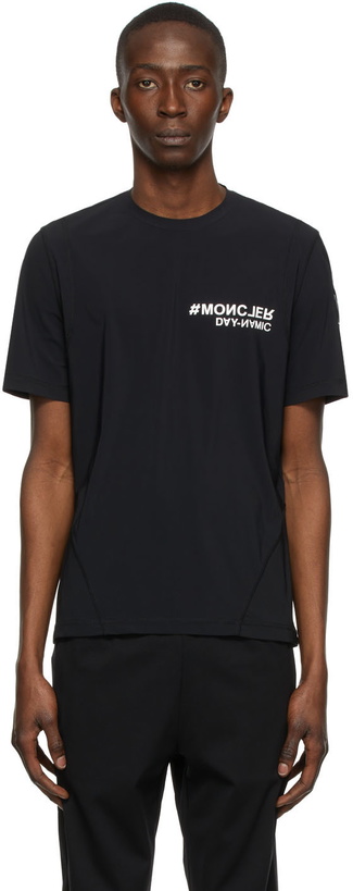 Photo: Moncler Grenoble Black Grenoble T-Shirt