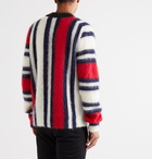 Moncler Genius - 2 Moncler 1952 Striped Mohair-Blend Mock-Neck Sweater - Multi