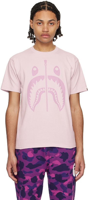 Photo: BAPE Purple Shark T-Shirt