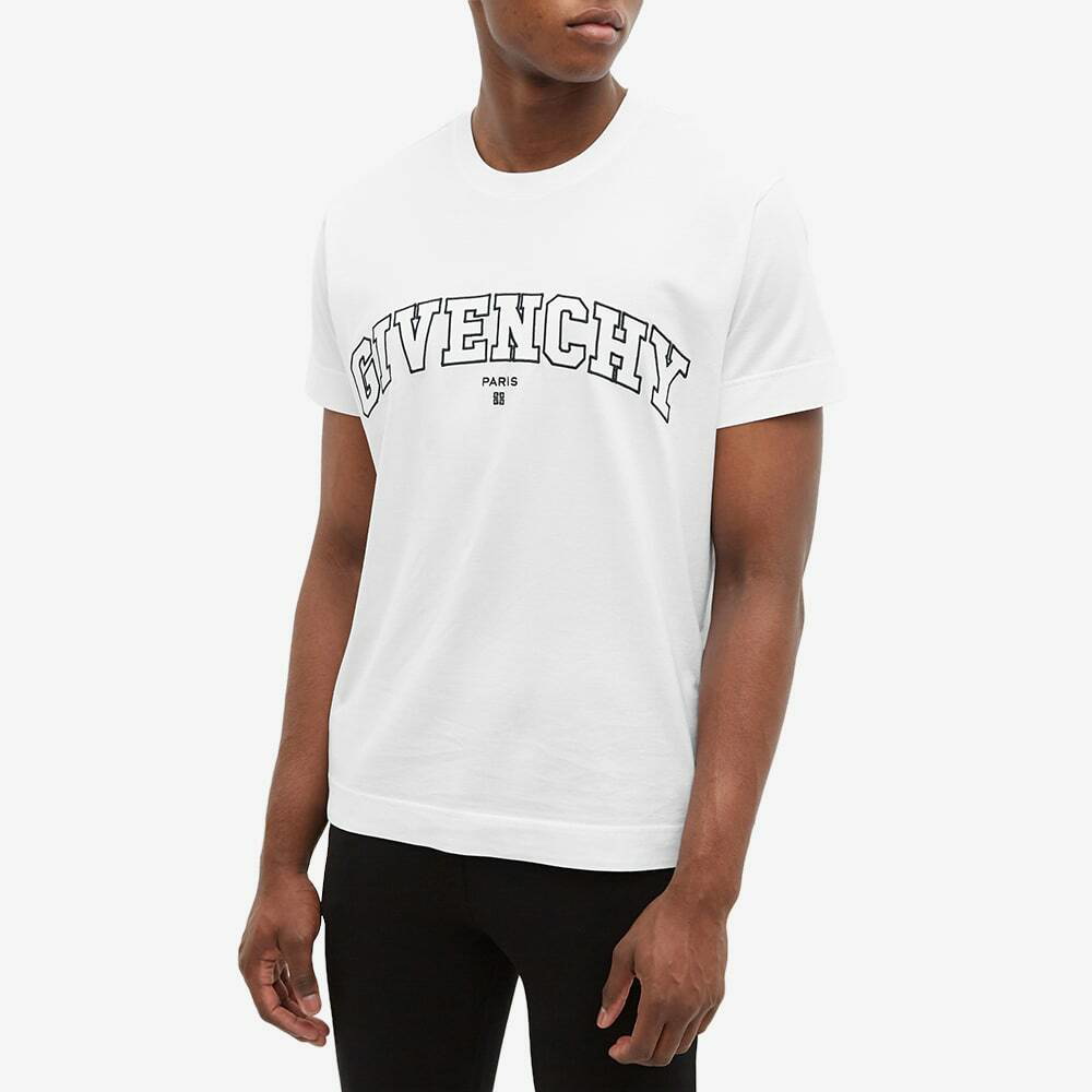 Givenchy Cropped Masculine T-Shirt White