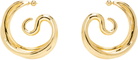 Panconesi Gold Triptych Large Earrings