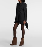 Givenchy Shark Lock leather ankle boots