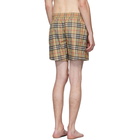 Burberry Beige Vintage Check Guildes Swim Shorts