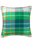 Johnstons Of Elgin Checked Wool Cushion