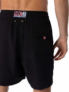 MC2 Saint Barth Black Classic Stretch Comfort Swim Shorts