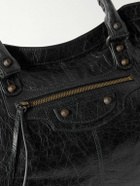 Balenciaga - Le City Travel Arena Textured-Leather Tote Bag