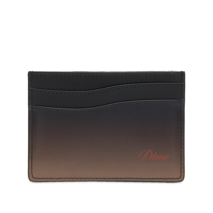 Photo: Dime Men's Cursive Gradient Cardholder in Copper 