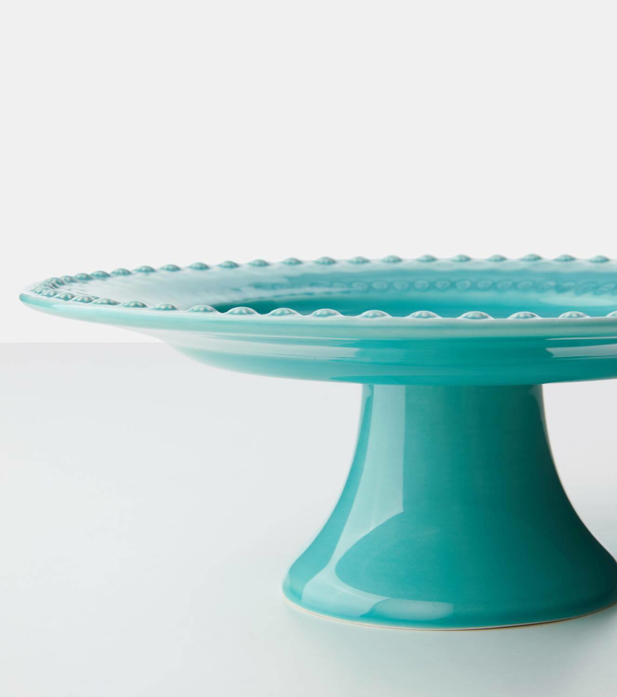 Bordallo Pinheiro Fantasia ceramic cake stand