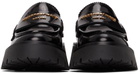 Alexander Wang Black Carter Lug Loafers