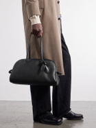 Jacquemus - Le Turismo Full-Grain Leather Messenger Bag - Black