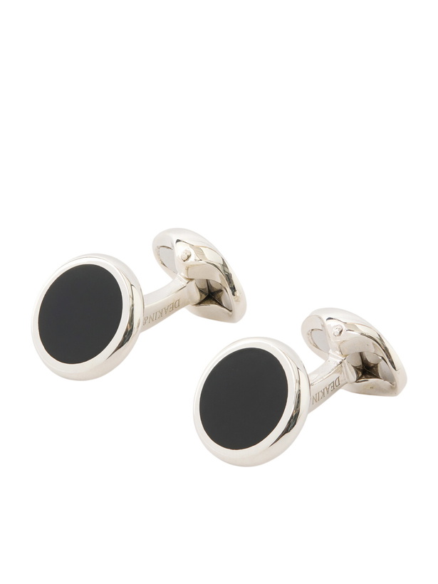 Photo: Deakin & Francis - Enamel and Sterling Silver Cufflinks