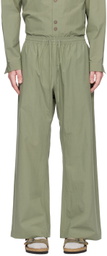 XENIA TELUNTS Green Restful Trousers