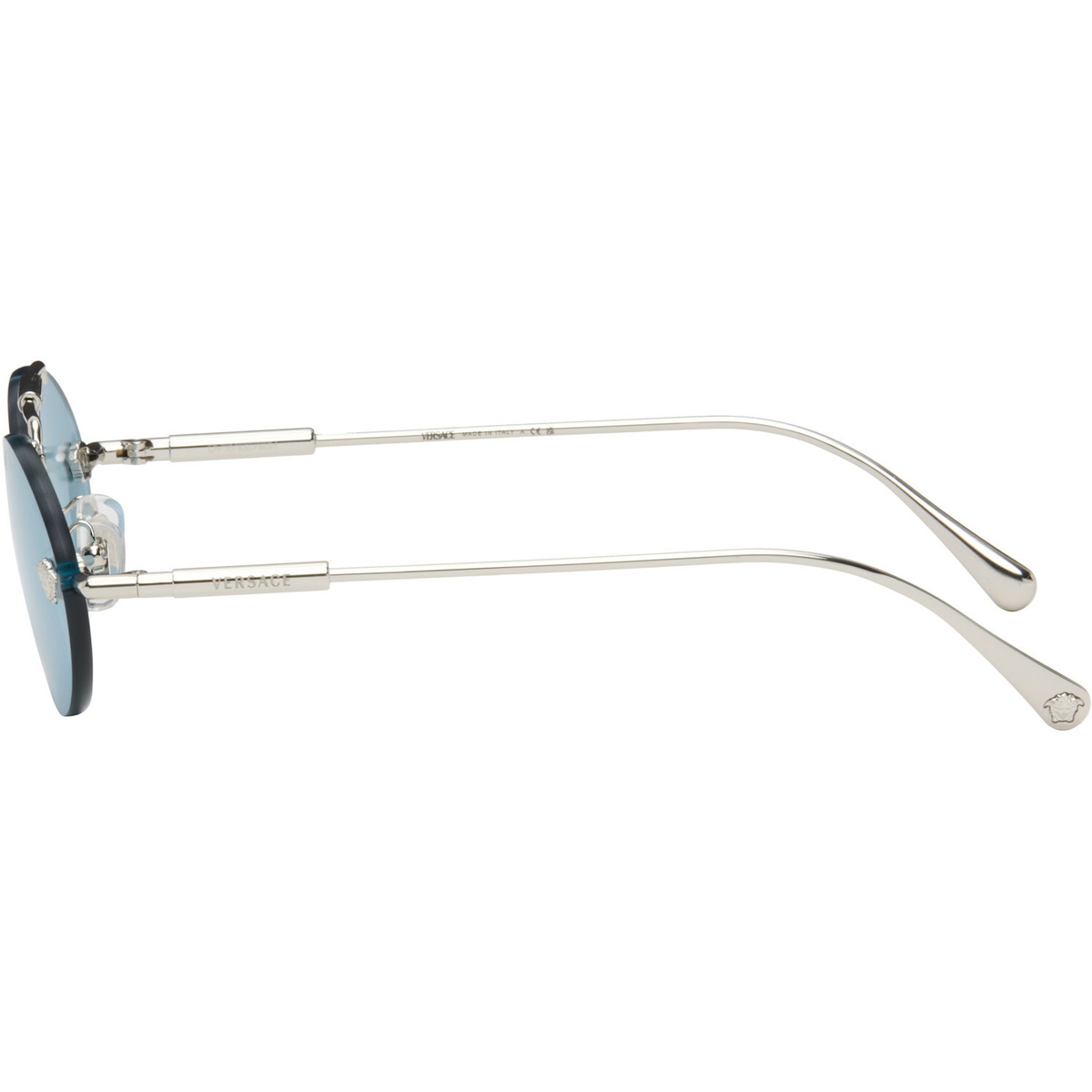 Versace Silver Medusa Sunglasses