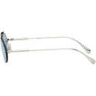 Versace Silver Medusa Sunglasses