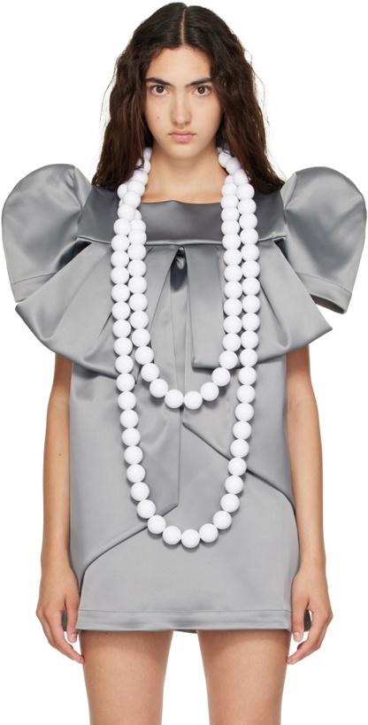 Photo: VAQUERA 'XL White Ball' Necklace