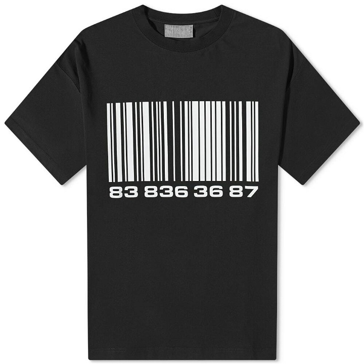 Photo: VTMNTS Men's Big Barcode T-Shirt in Black