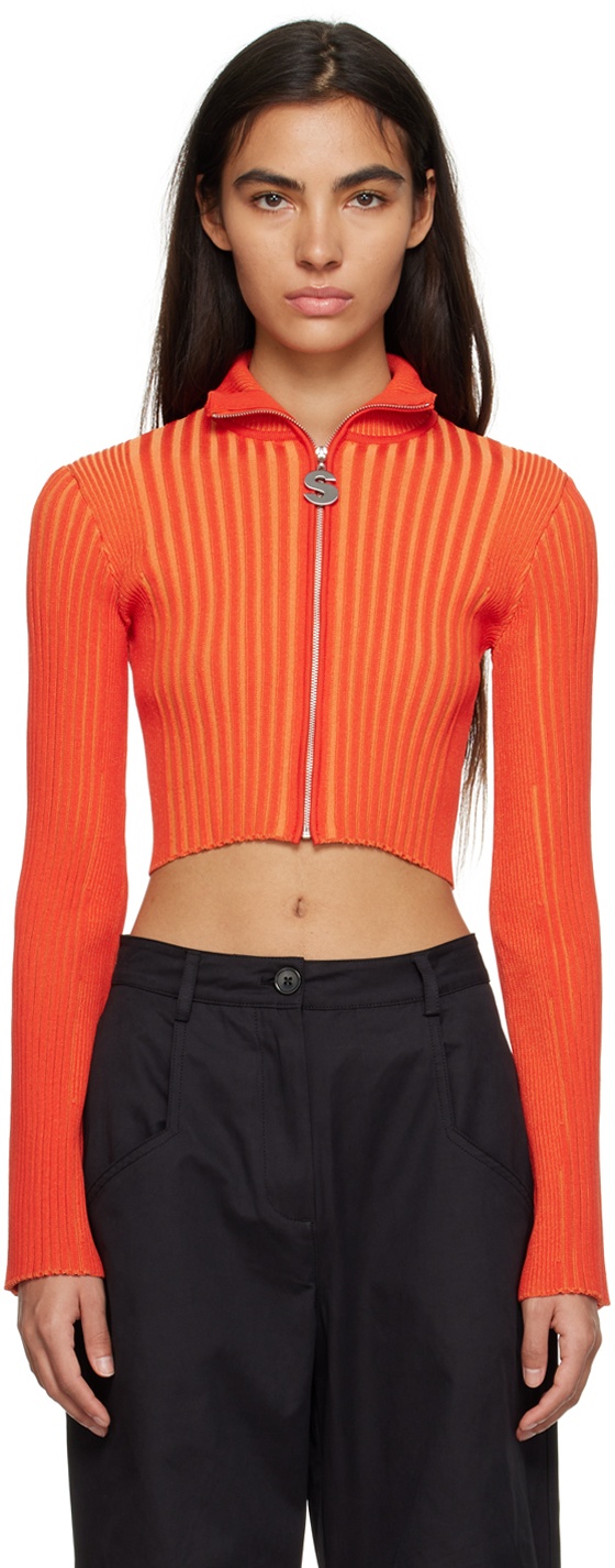 Photo: SIMONMILLER Orange Peep Sweater