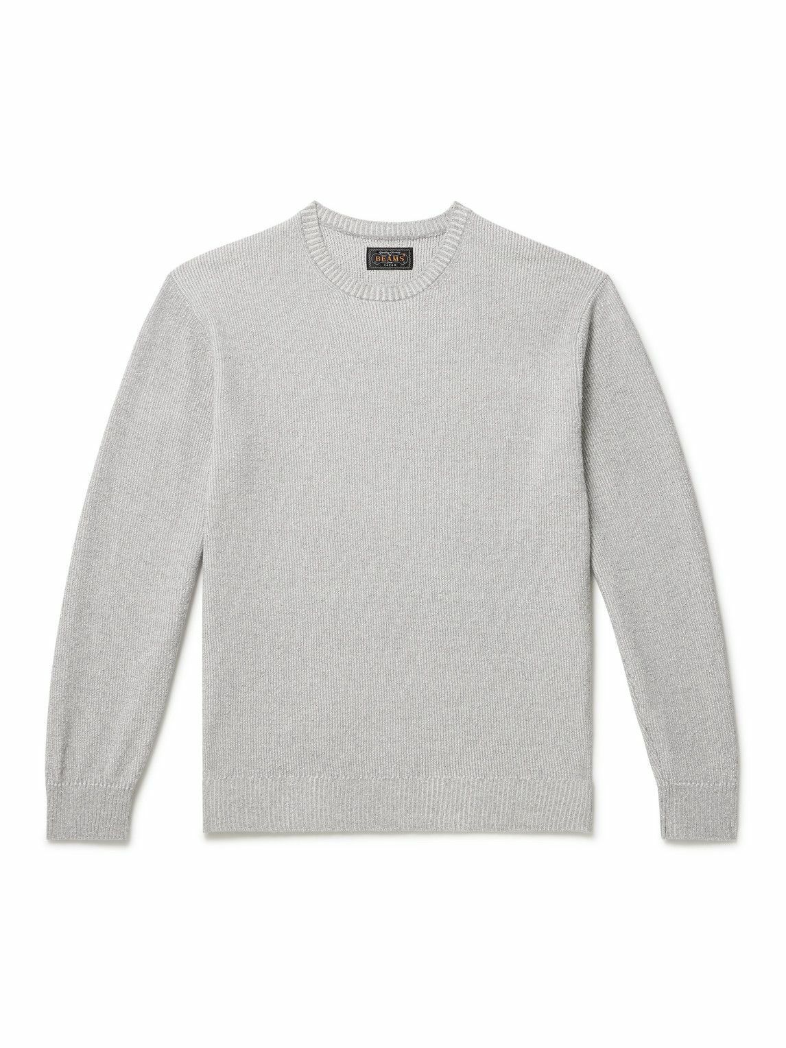 Beams Plus - Cashmere and Silk-Blend Sweater - Yellow Beams Plus