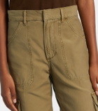Citizens of Humanity Thassos cropped cotton twill cargo pants