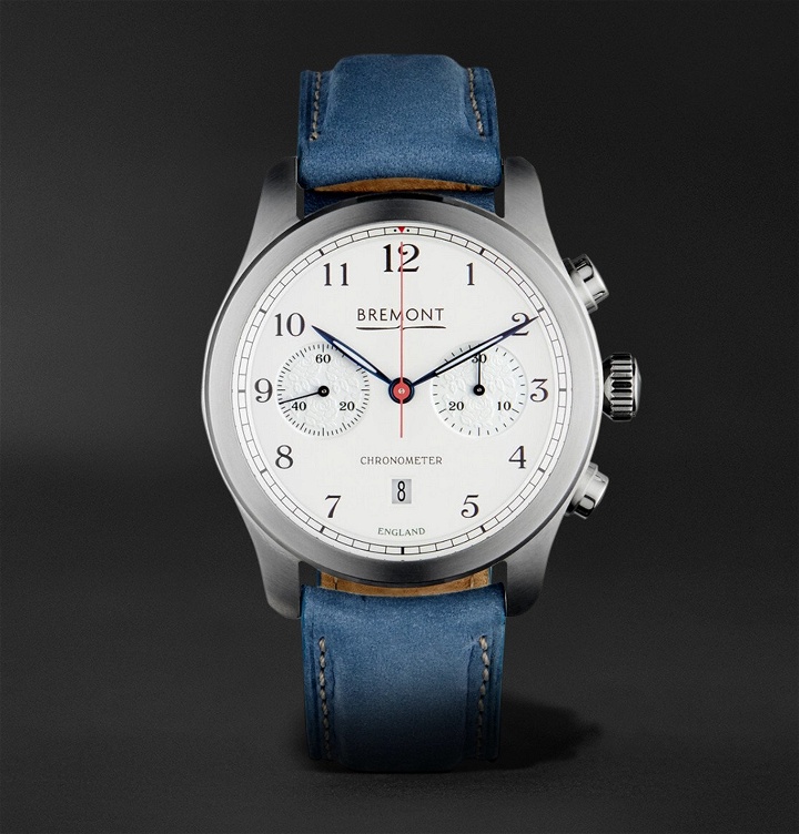 Photo: Bremont - ALT1-C Rose Automatic 43mm Stainless Steel and Nubuck Watch - White