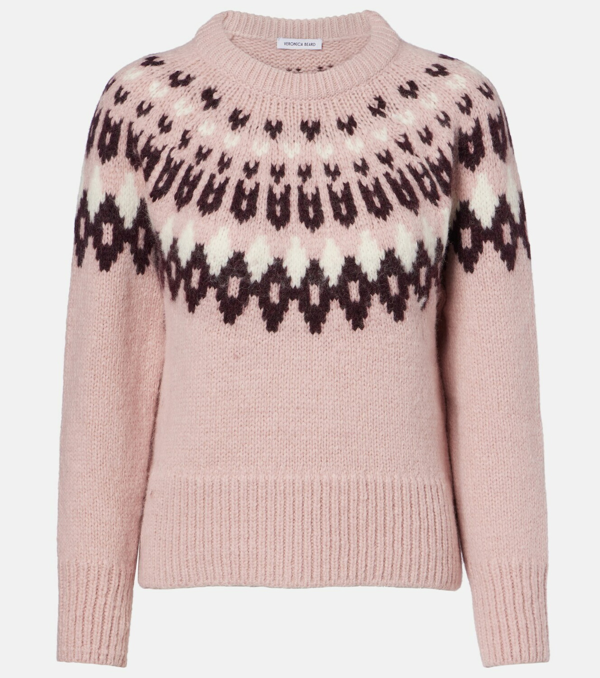 Veronica Beard Anne Fair Isle wool-blend sweater
