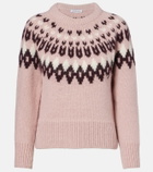 Veronica Beard Anne Fair Isle wool-blend sweater
