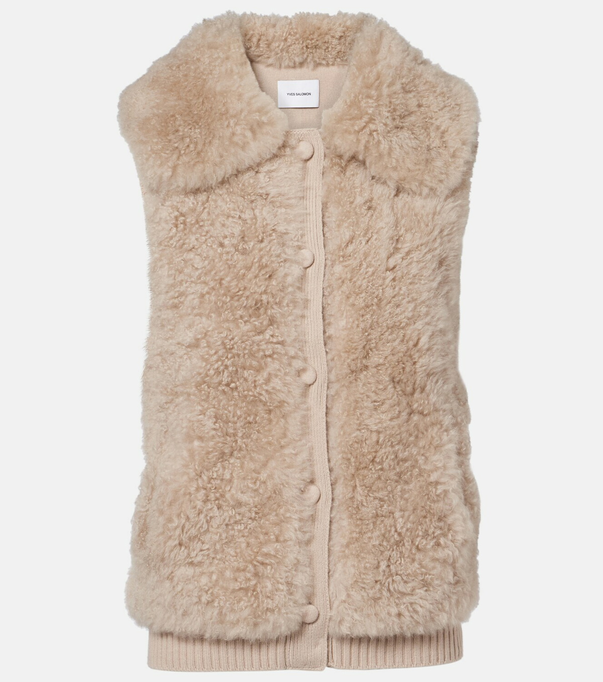 Yves Salomon Shearling vest