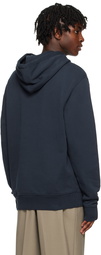 AMI Paris Navy Ami de Cœur Hoodie