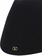 Valentino Garavani Merino Wool Hat vlogo Signature