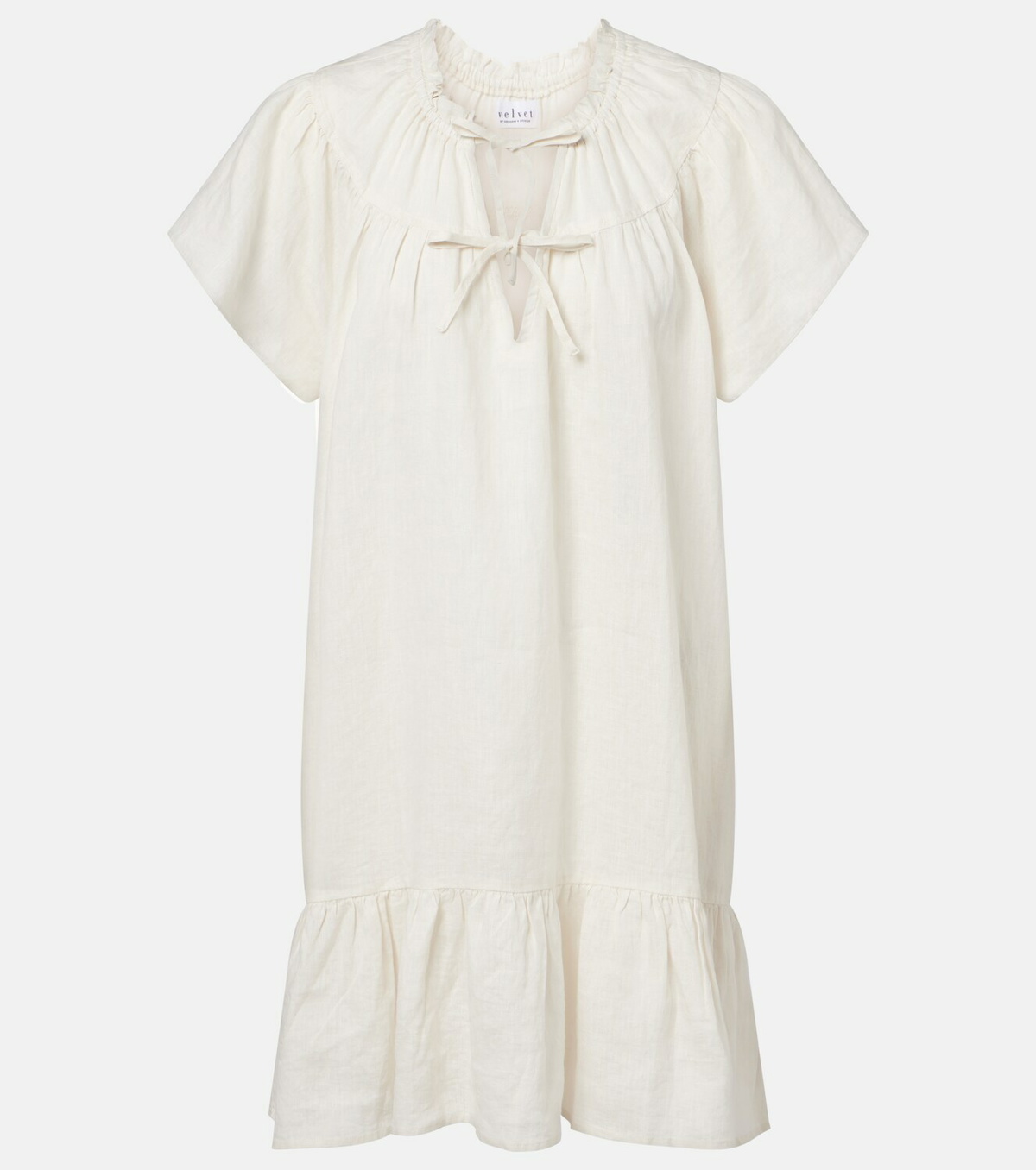 Velvet Livvy linen minidress