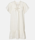 Velvet Livvy linen minidress