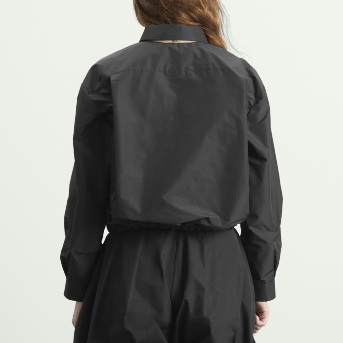 Jil Sander Women's Voluminous Short Jacket in Black