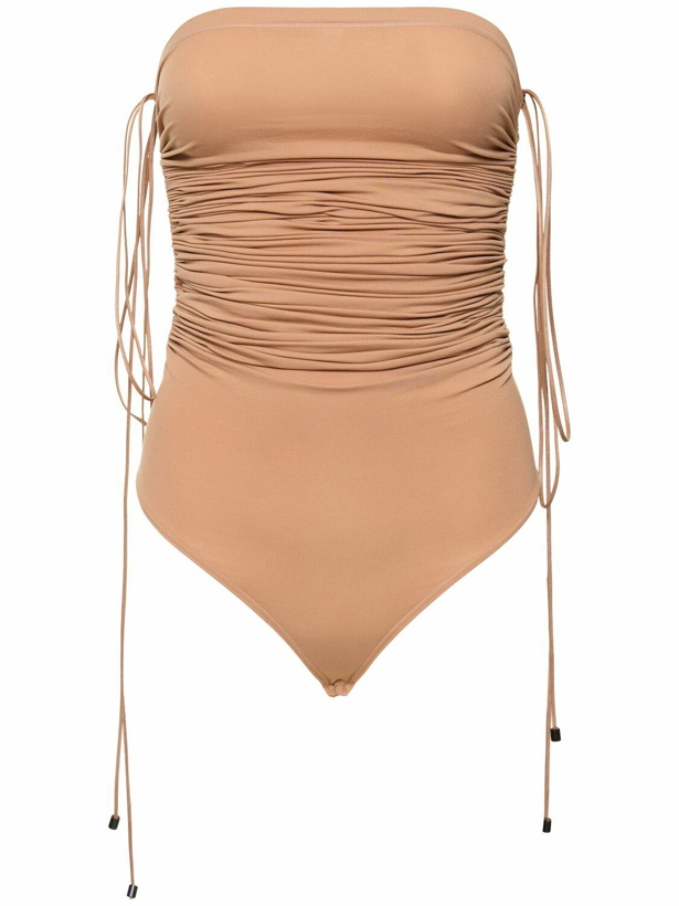 Photo: WOLFORD Fatal Draping String Bodysuit