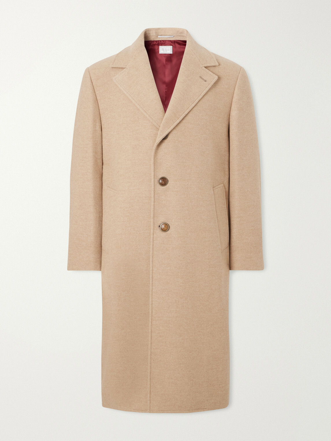 Brunello Cucinelli - Virgin Wool Coat - Brown