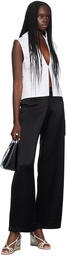LESET Black Barb Trousers