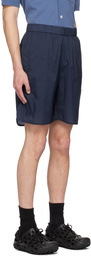 NORSE PROJECTS Navy Poul Shorts