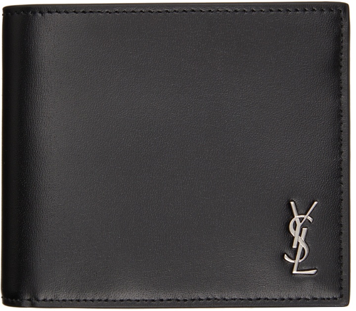 Photo: Saint Laurent Black Monogram Bifold Wallet