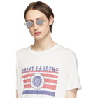 Saint Laurent Silver Diamond SL 302 Sunglasses