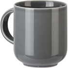 Lateral Objects Grey Color Mug, 16 oz