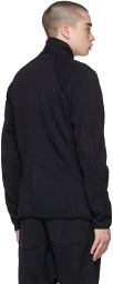 BYBORRE Black Weight Map Suit Blazer