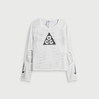 Nike Men's ACG Rapidair Long Sleeve in White/Reflective Silver