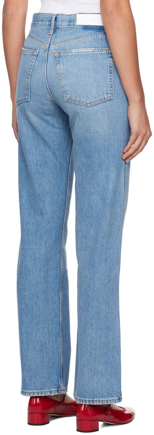 Re/Done Blue High-Rise Jeans Re/Done