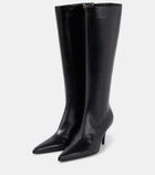 The Row Sling leather knee-high boots
