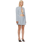 Situationist Grey Hourglass Open Dress