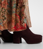 Gianvito Rossi Sally suede ankle boots