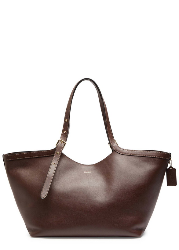 Photo: Coach Gramercy Grained Leather Tote - Brown - One Size